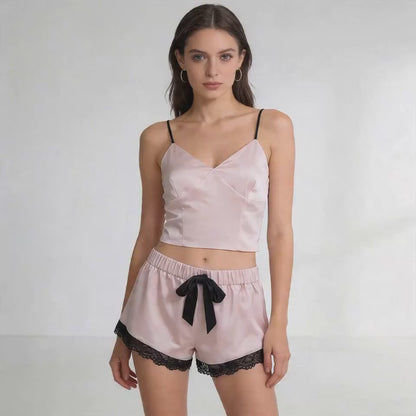 DREAMED - Pyžamový set / TOP - ružový